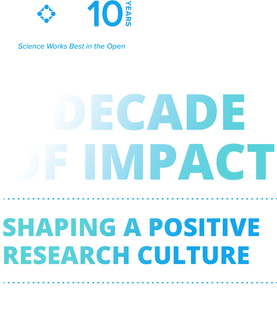 A Decade of Impact: Shaping a Positive Research Culture