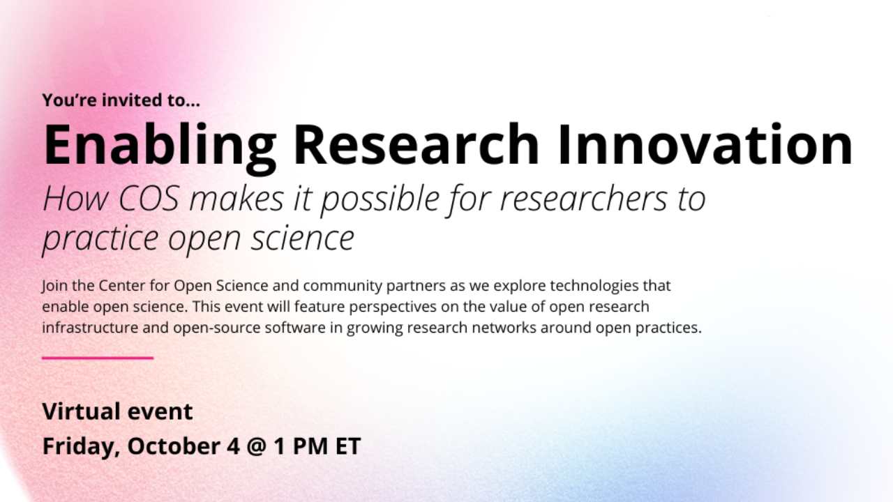 Enabling Research Innovation