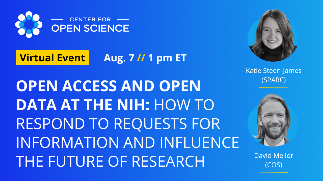 Open Access and Open Data at the NIH